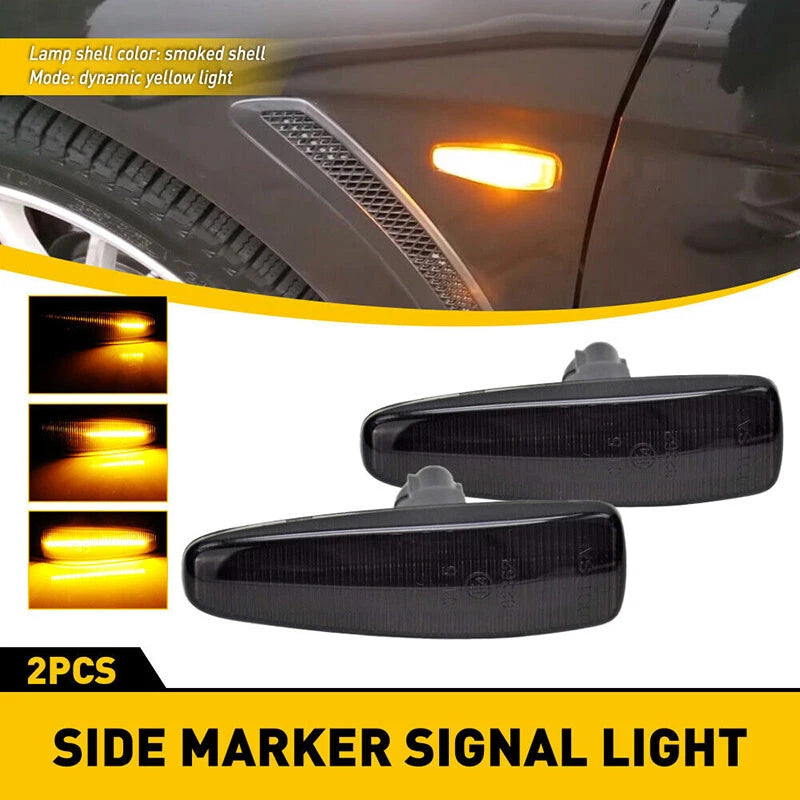 2 x Fender Lamp Side Marker Signal Lights for Mitsubishi Lancer Outlander Sport