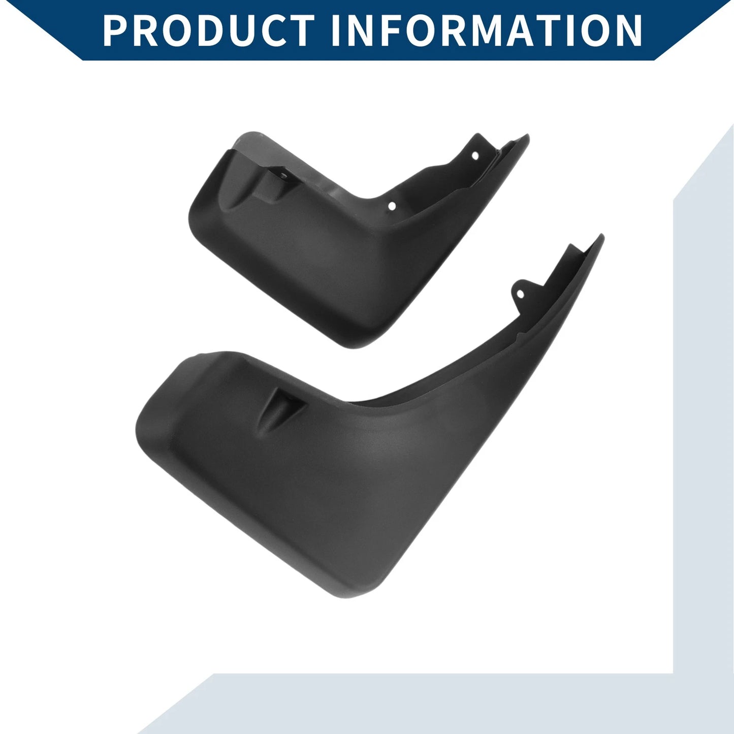 Mud Flaps Splash Guards 1 Set for Land Rover Freelander (2007-2015)