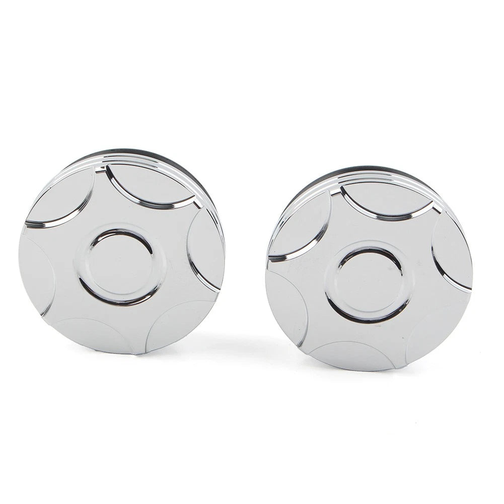 CNC Swingarm Pivot Bolt Covers for Harley V-Rod (2006-2017)