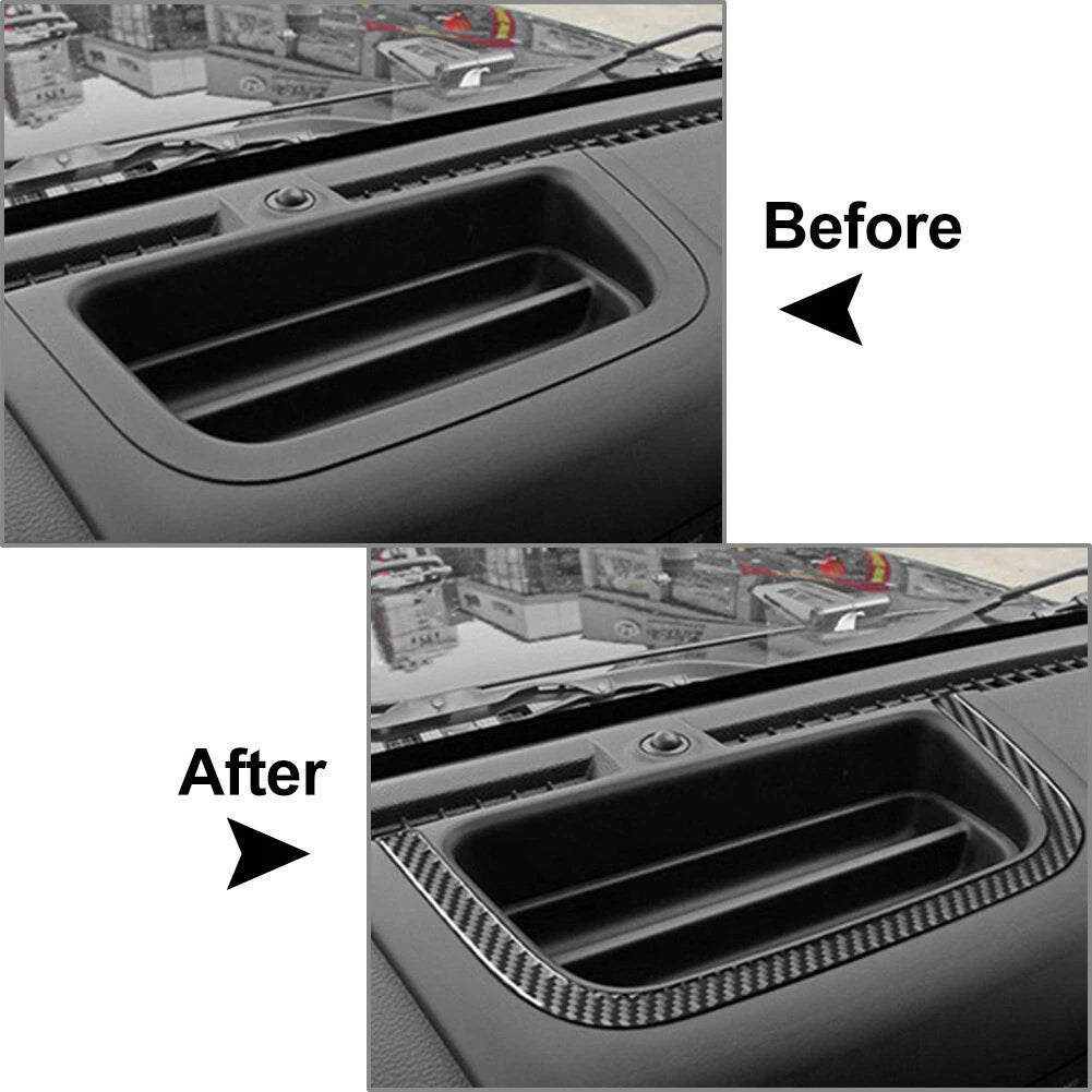 Black Dashboard Storage Box Cover for Jeep Wrangler JK (2011-2017)