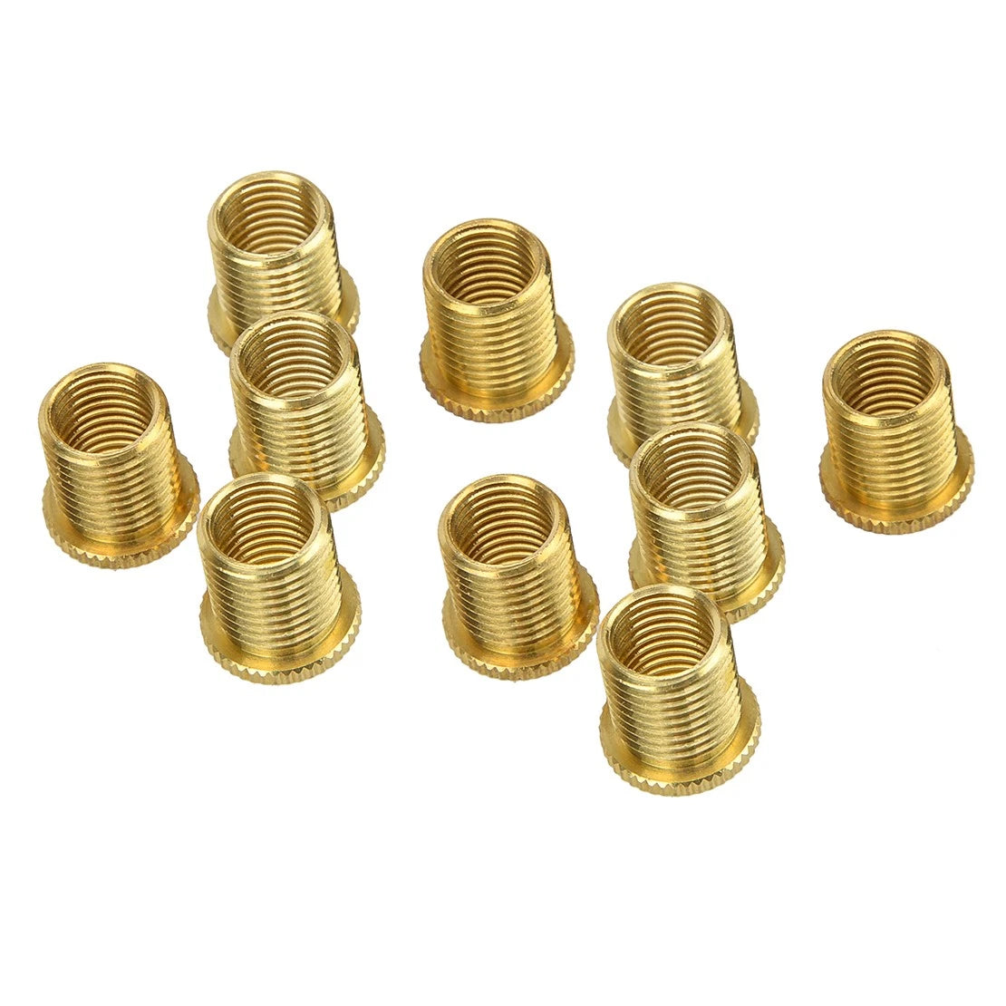 10Pc M10x1.25 Aluminum Gear Knob Thread Adapter for Various Models