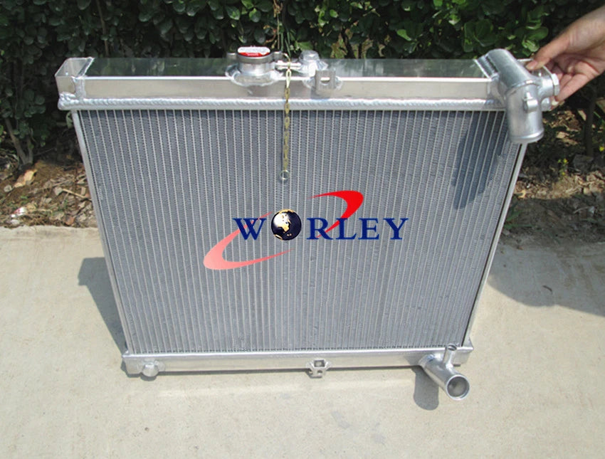 Aluminum Radiator & Fans for Mazda RX-7 FC3S S4 (1986-1988)