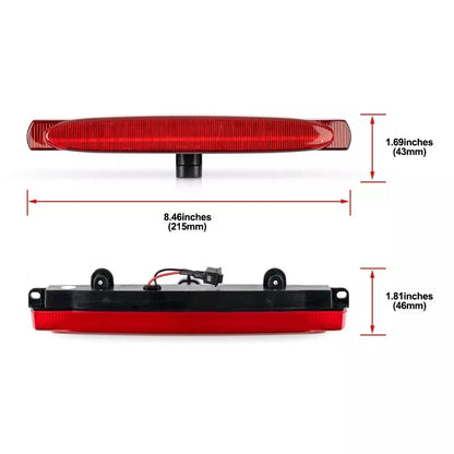 RED Lens High-Level Brake Lamp Stop Tail Light for Chevrolet Corvette (1997–2004)