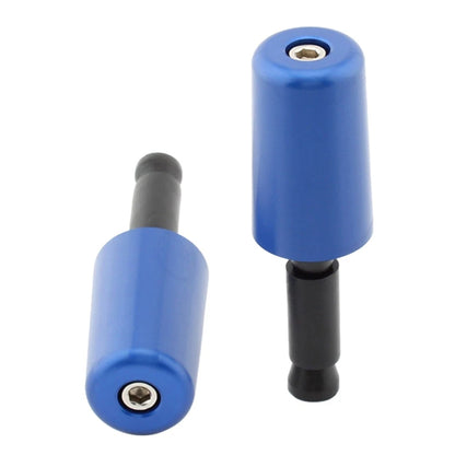 2 x Universal Motorcycle 50.8mm Handlebar Hand Grips & End Caps for Various Models