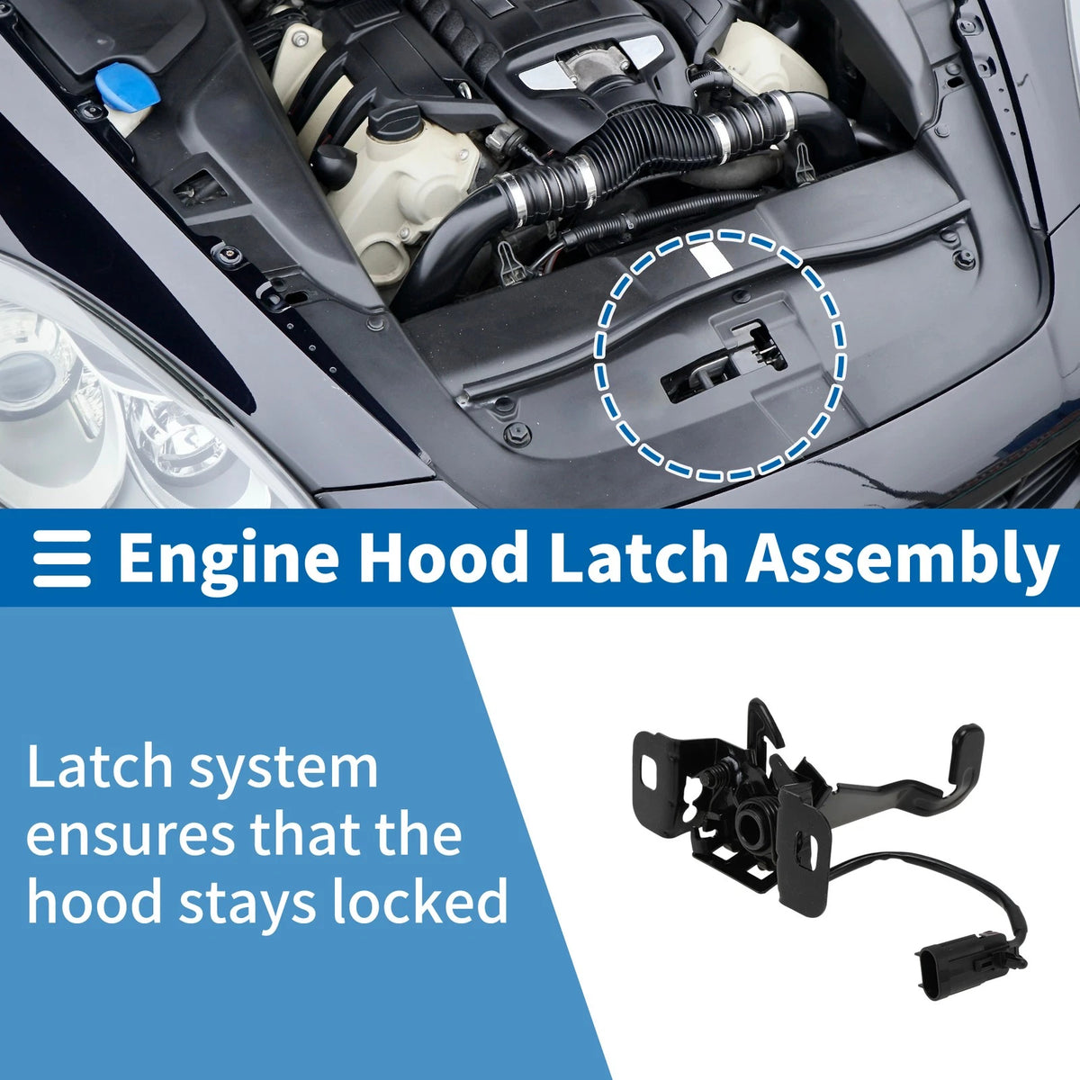 Hood Latch Assembly for Chevrolet Colorado (2015-2018)