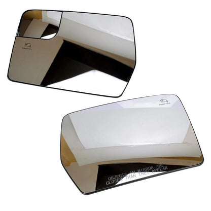 Heated Side Mirror Glass w/ Blind Spot for Ford F-150 (2011-2014)