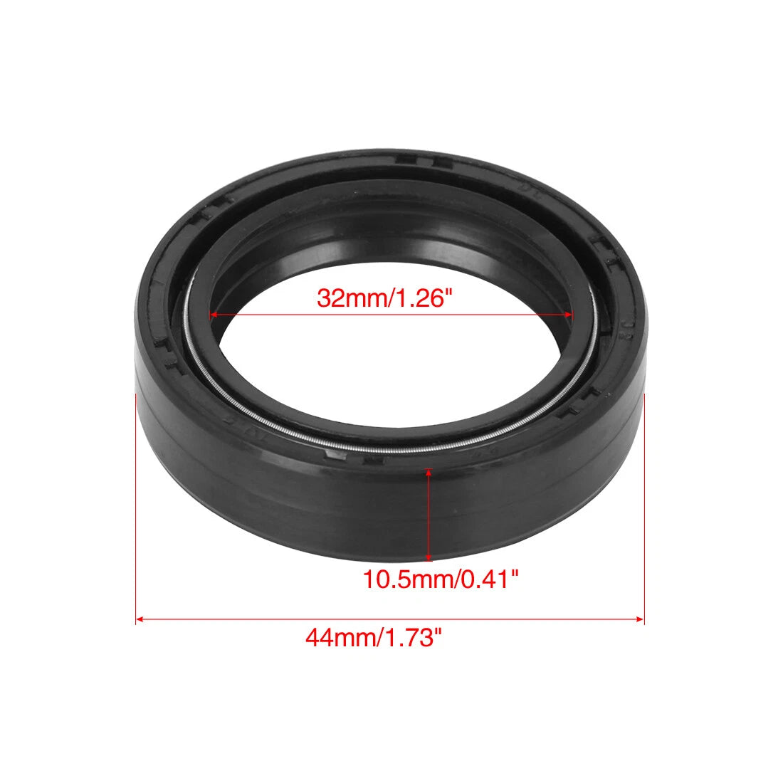 Oil Seal / 2 x 32mm x 44mm x 10.5mm / Front Fork Shock for GN125