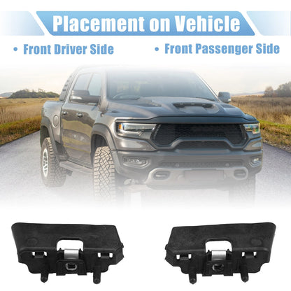 1 Pair Left and Right Front Bumper Bracket for Dodge Ram 1500