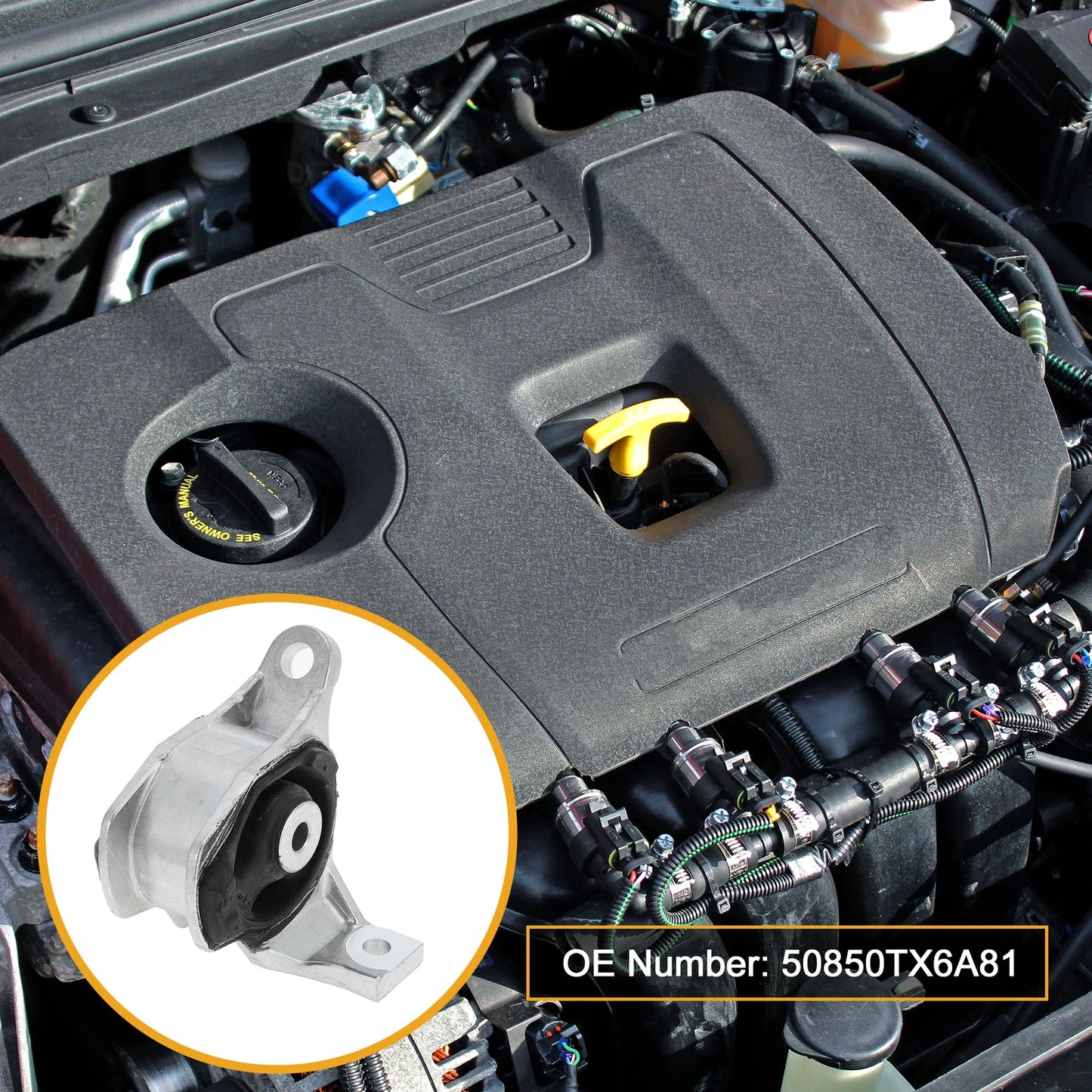 Left Engine Mount for Honda Civic FB3 (2011-2014) 2.0L