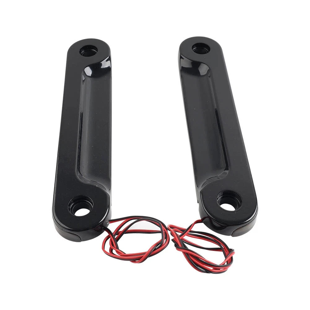 LED Flush Fork Turn Signal Brackets for Harley Street Electra Glide (2014-2023)