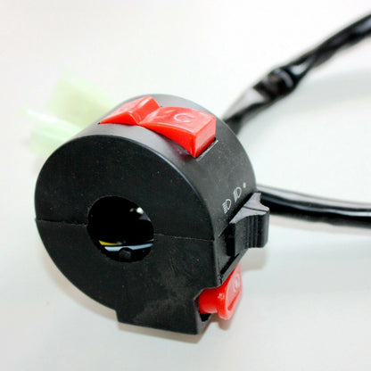 8 Wire Kill Start Light Switch Button Housing for 125cc PIT Quad ATV
