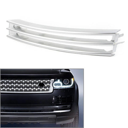 Left Silver Front Bumper Grilles for Land Rover Range Rover L405 (2013-2017)
