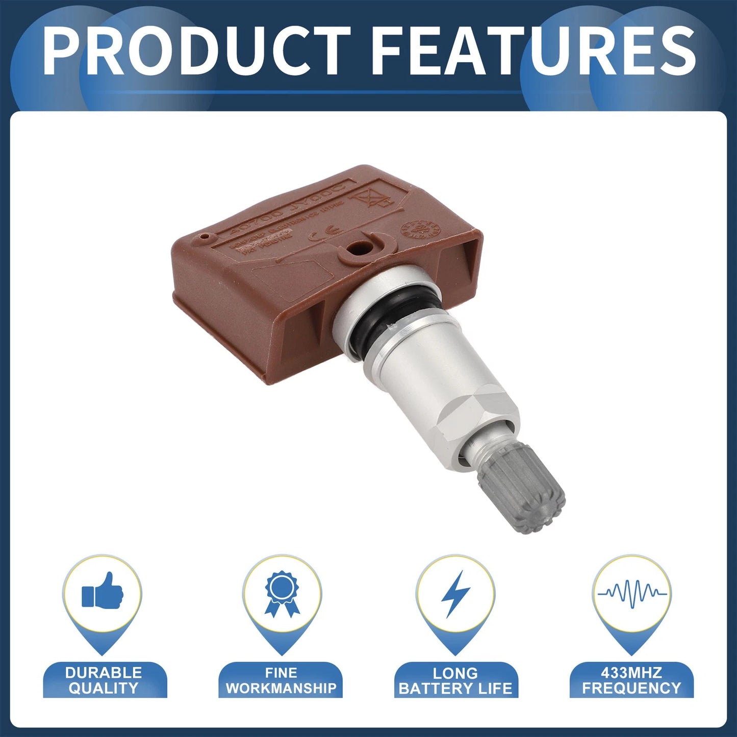 Tire Pressure Sensor 433MHZ for Nissan Pathfinder (2003-2012)