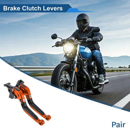 Brake Clutch Levers 1x for Kawasaki NINJA 650R (2009–2016)