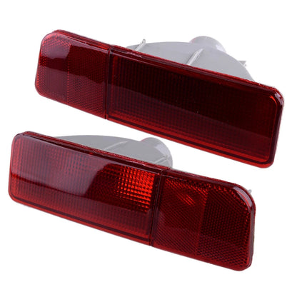 2 x Rear Bumper Reflector Brake Lights for Mitsubishi Outlander (2013-2021)