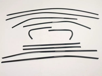 Window Molding Side Black Cover Trim for Toyota Camry 4-Door Sedan (2018-2022)