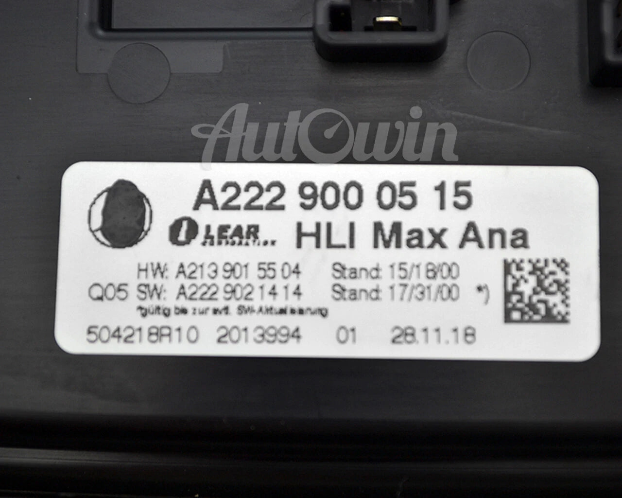 LED Headlight Control Unit Ballast for Mercedes Benz S Class W222 (2014-2020)
