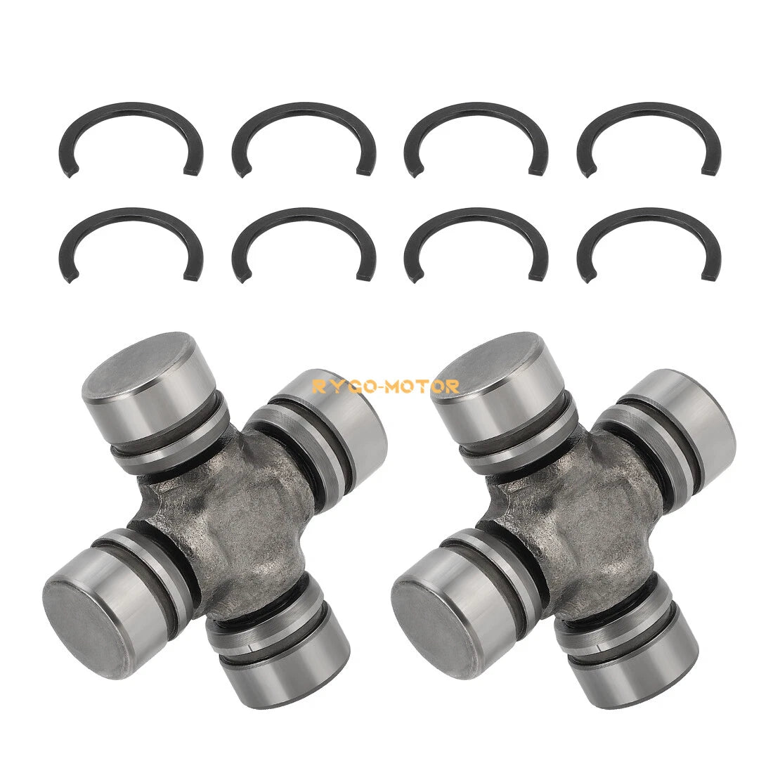 2 x Rear Front Propeller Drive Shaft U-Joint for Kawasaki Teryx4