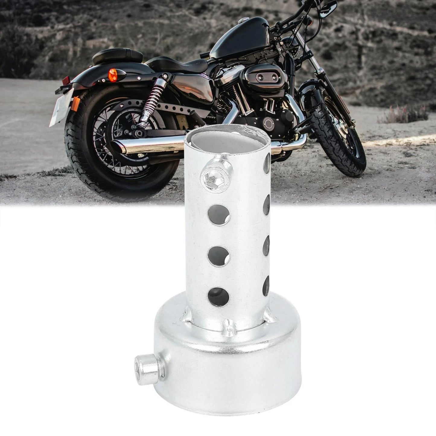 45mm Universal Exhaust Muffler Insert Baffle Can Adjustable for Motorcycle