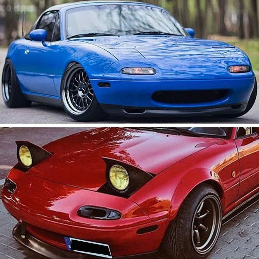 4x Smoked LED Side Marker Lights for Mazda MX-5 Miata (1990-2005)