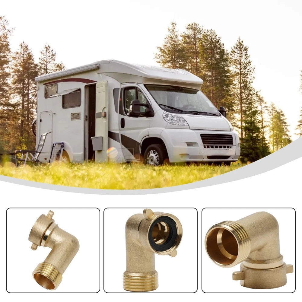 Water Hose / 90 Degree / Angle Elbow for RV Trailer Travel Camper