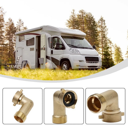 Water Hose / 90 Degree / Angle Elbow for RV Trailer Travel Camper