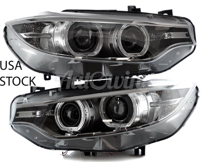 BMW 4 Series F32 F33 Bi-Xenon Headlights Left & Right OEM New (2013-2020)