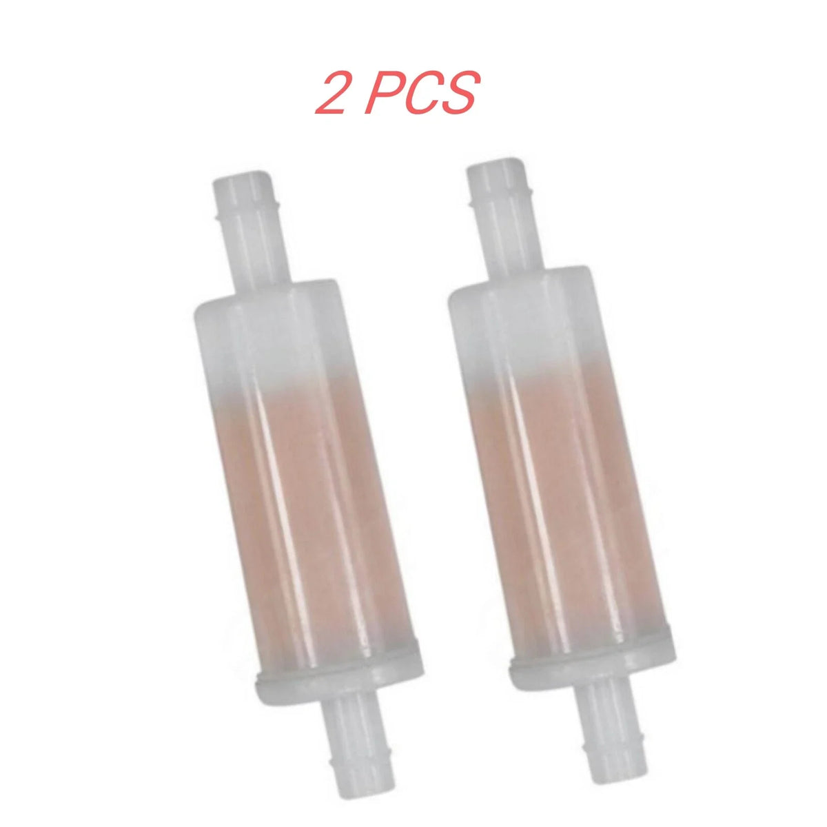 2x 3/8" Inline Fuel Filter for Mercury/Johnson/Evinrude Outboards