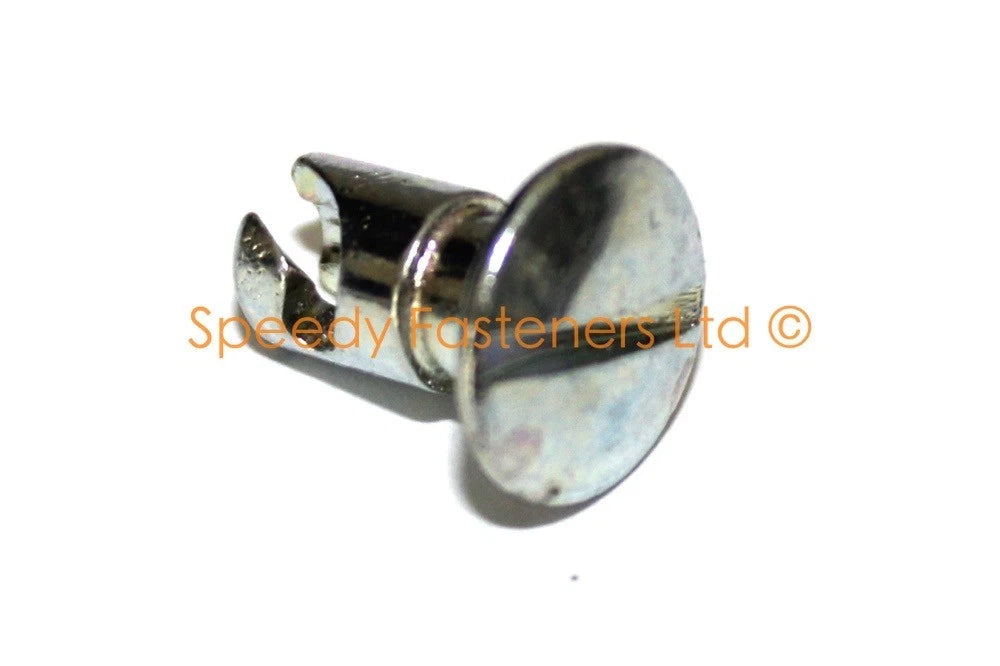Dzus / 8mm x 13mm Slotted Head 14mm Dia Stud / Quarter Turn Fastener for Suzuki
