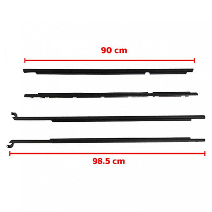 Weatherstrip Door Belt Out Set 4 Fits Toyota Corolla AE110 AE111 SED 1995-02 D06