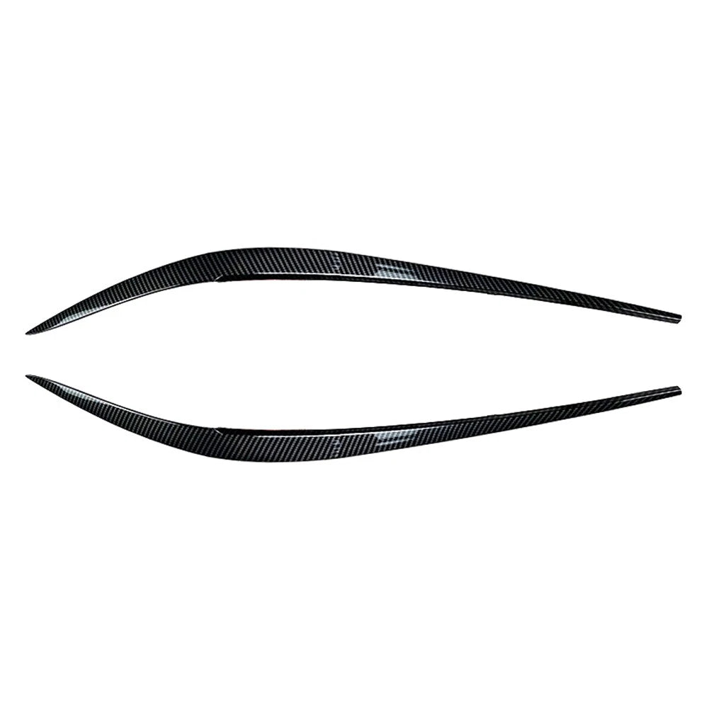Carbon Fiber Headlight Eyebrow Eyelid Covers for BMW 3 Series (2019-2021)