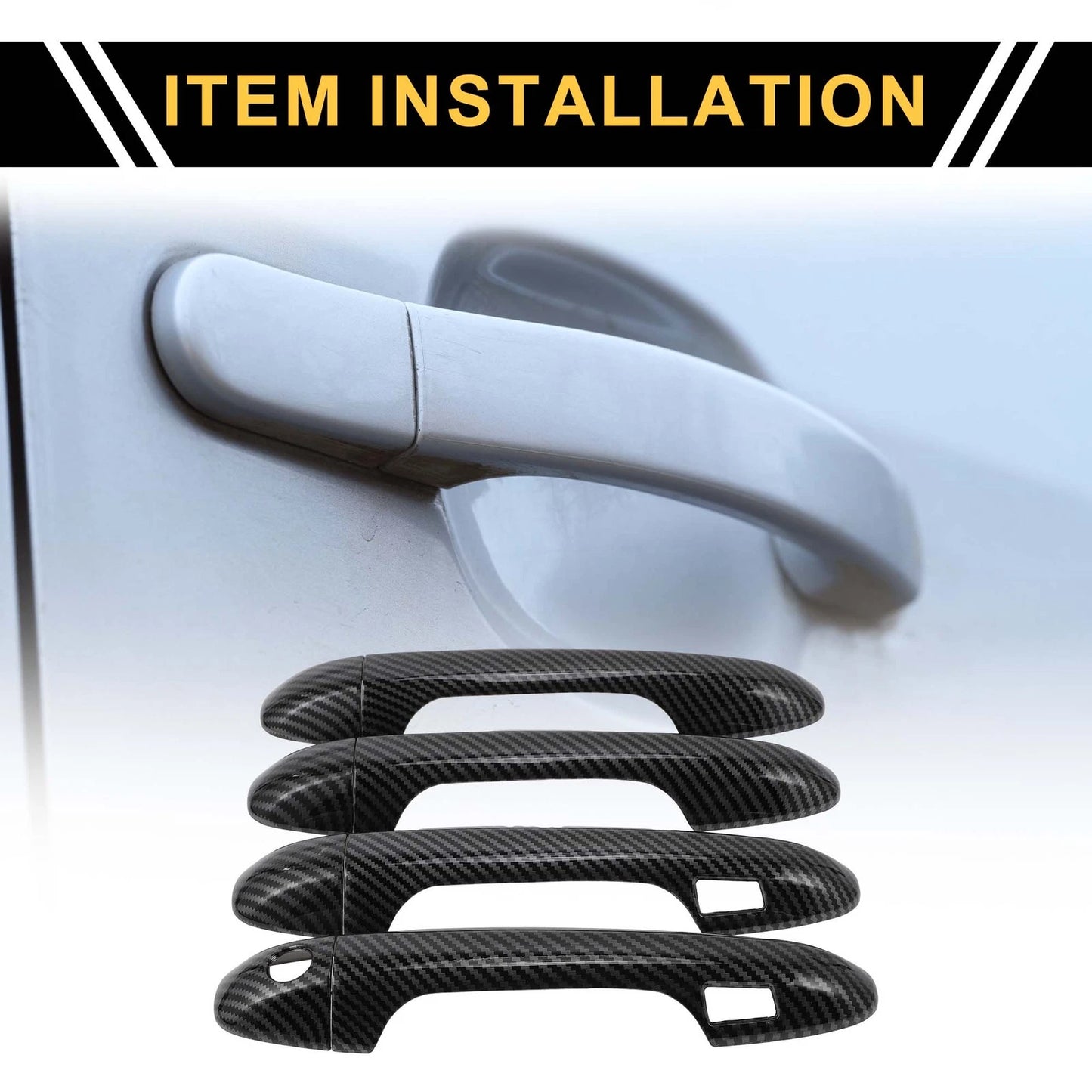 4 x Exterior Door Handle Covers for Toyota Tacoma (2016–2023)