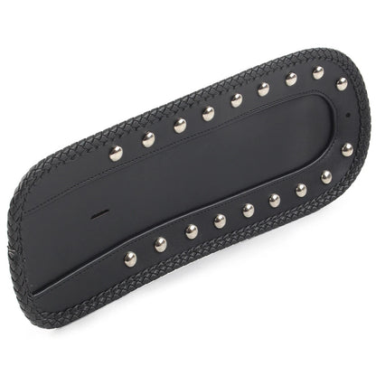 Studded Leather Rear Fender Bib Solo Seat for Harley Sportster XLH 1200 883