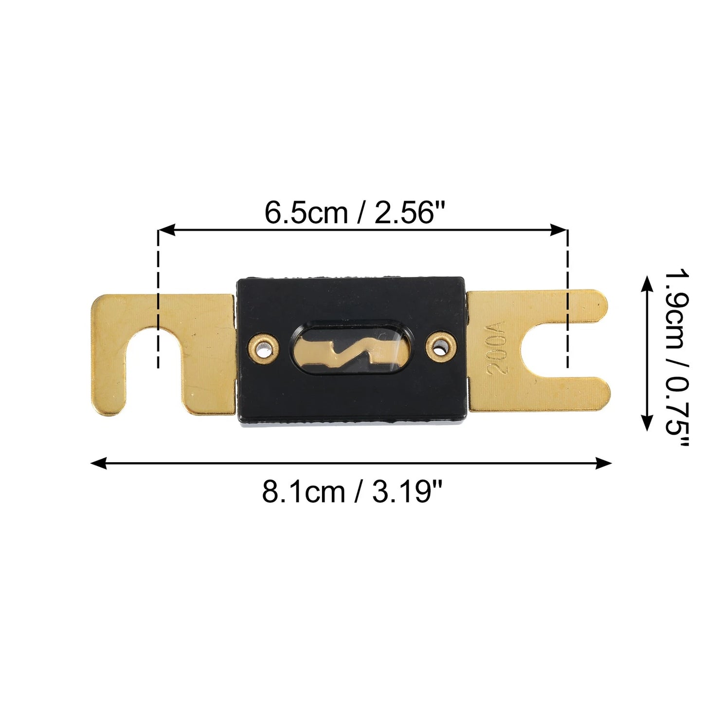 200A ANL Fuse / Fuse Electrical Protection for Car Truck Motorcycle Boat Audio