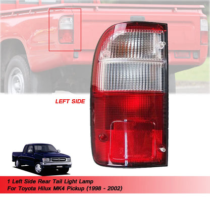 Left Side Rear Tail Light for Toyota Hilux MK4 (1998-2002)
