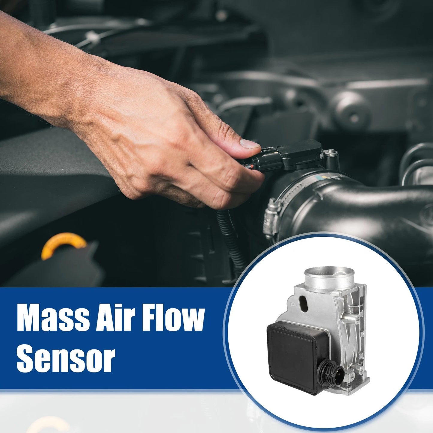 Mass Air Flow MAF Sensor for BMW E30 E36 E34