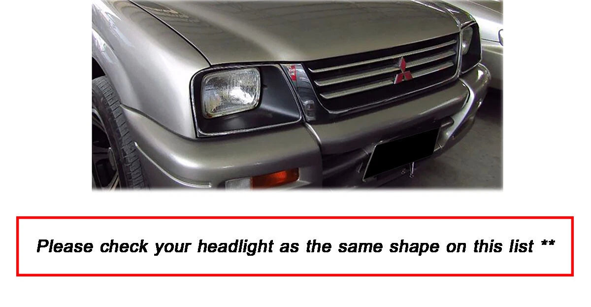 RH Headlight for Mitsubishi L200 Triton (1995-2005)