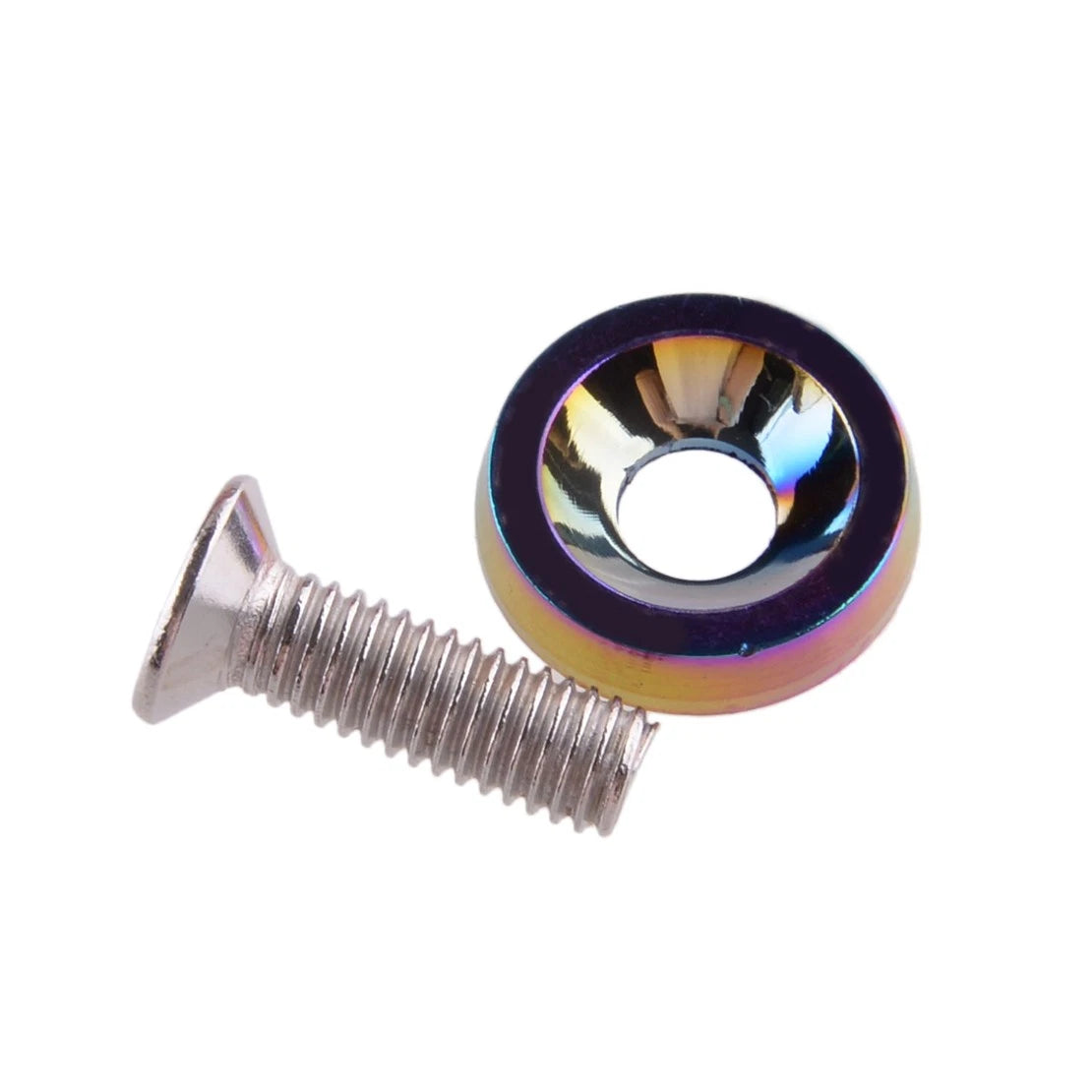 10x M6 Engine Washers for Car License Bumper Fender Plate Screws Bolts