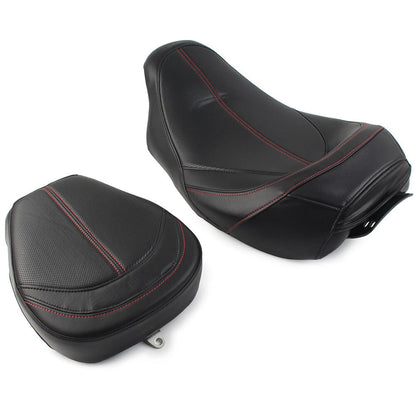 Low-Profile Driver Passenger Pillion Seat for Touring Road Glide CVO (2019-2022)