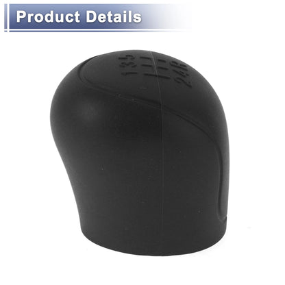 Black Silicone Gear Shift Knob Cover for Ford C-Max (2010-2019)
