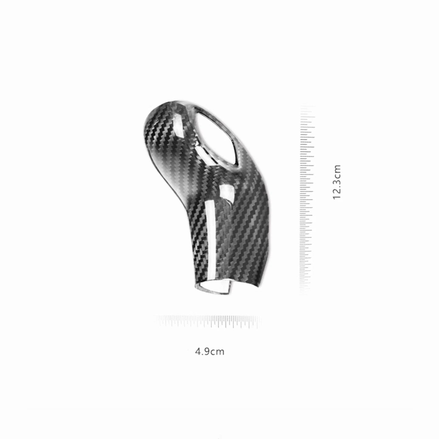 1x Carbon Fiber Gear Shift Knob Cover for Cadillac CT5 (2020-2022)