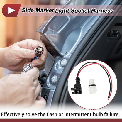 Side Marker Light Socket Wiring for Ford F-250 F-350 Super Duty (2003-2010)