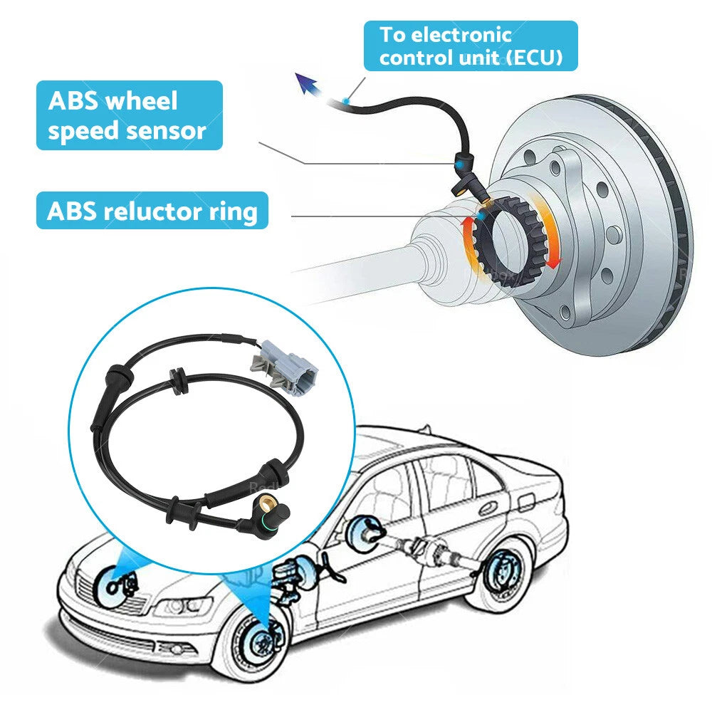 ABS Wheel Speed Sensor for Nissan Navara D40 (2005-2014)