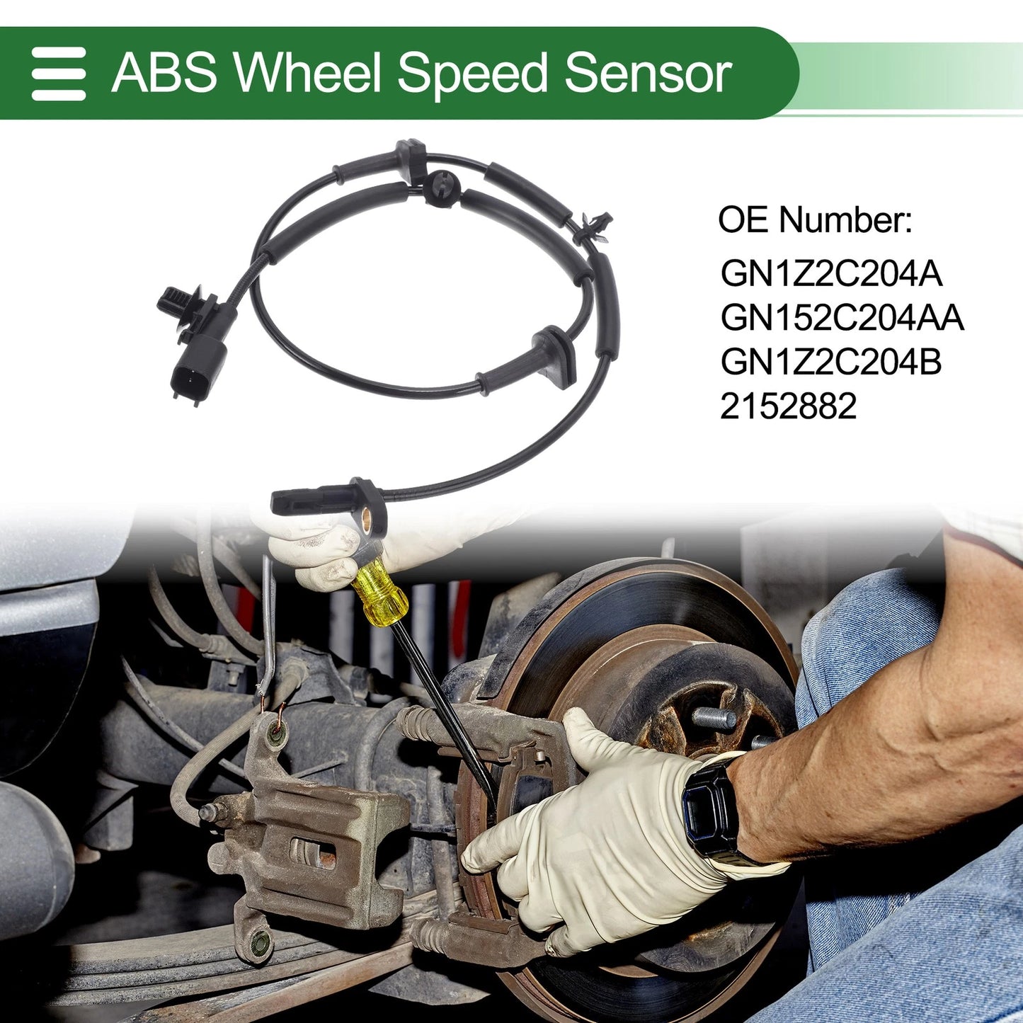 ABS Wheel Speed Sensor for Ford EcoSport (2019-2020) 1 x Sensor