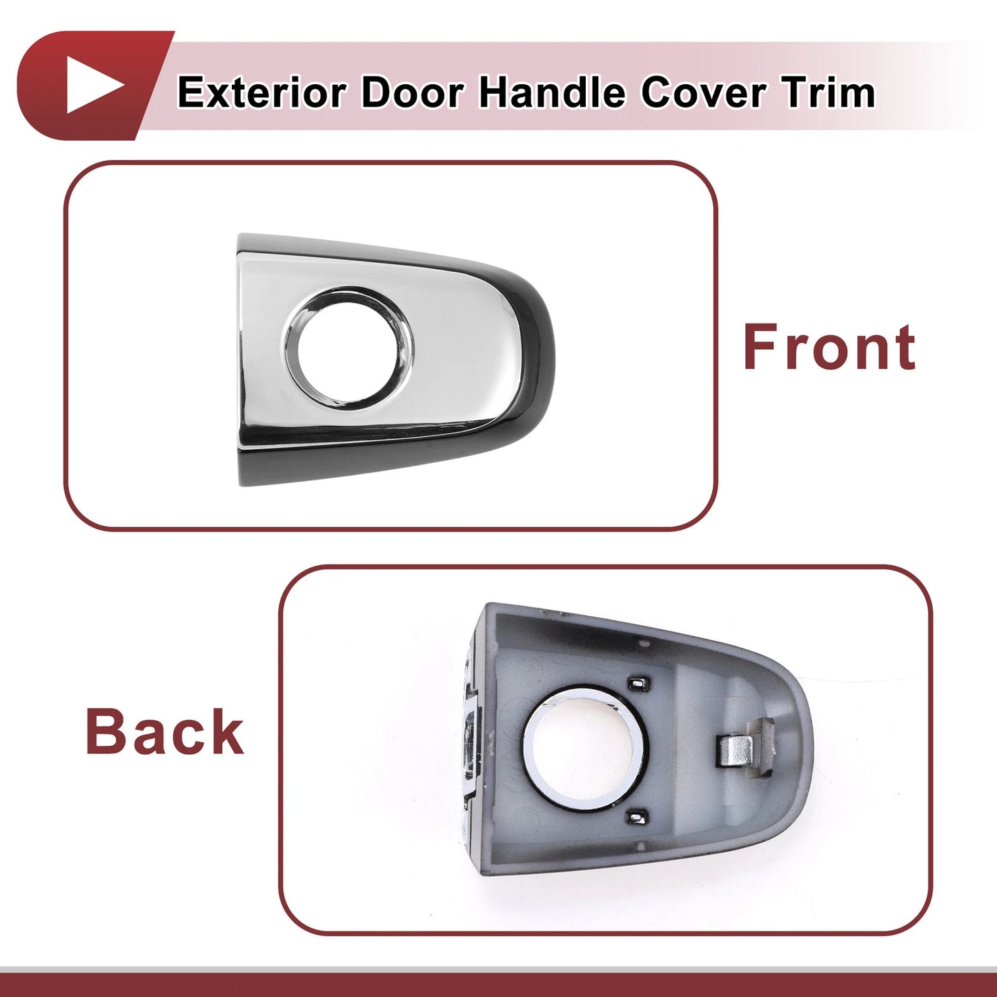 Exterior Door Handle Cover Trim for Toyota Camry (2018-2023)