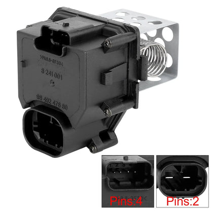 Blower Fan Motor Resistor for Peugeot 107 (2005)