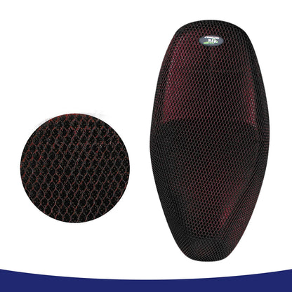 Seat Cover for 3D Motorcycle Moped Breathable Mesh Net Cushion
