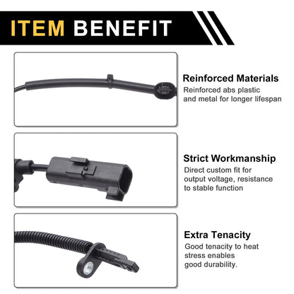 ABS Wheel Speed Sensor for Ford Edge (2015) 1 x Left/Right Rear