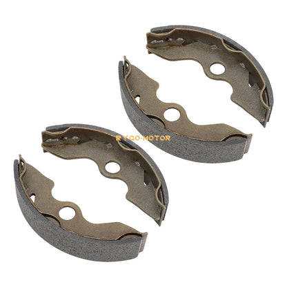 Front Brake Shoes W/Springs for Honda FourTrax 300 TRX300 2x4 (1988–2000)