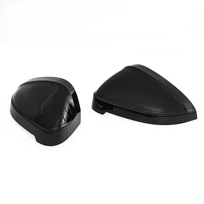 Gloss Black Mirror Cover Caps for Audi A4 B9, S4, A5, S5, RS5 (2016-2022)